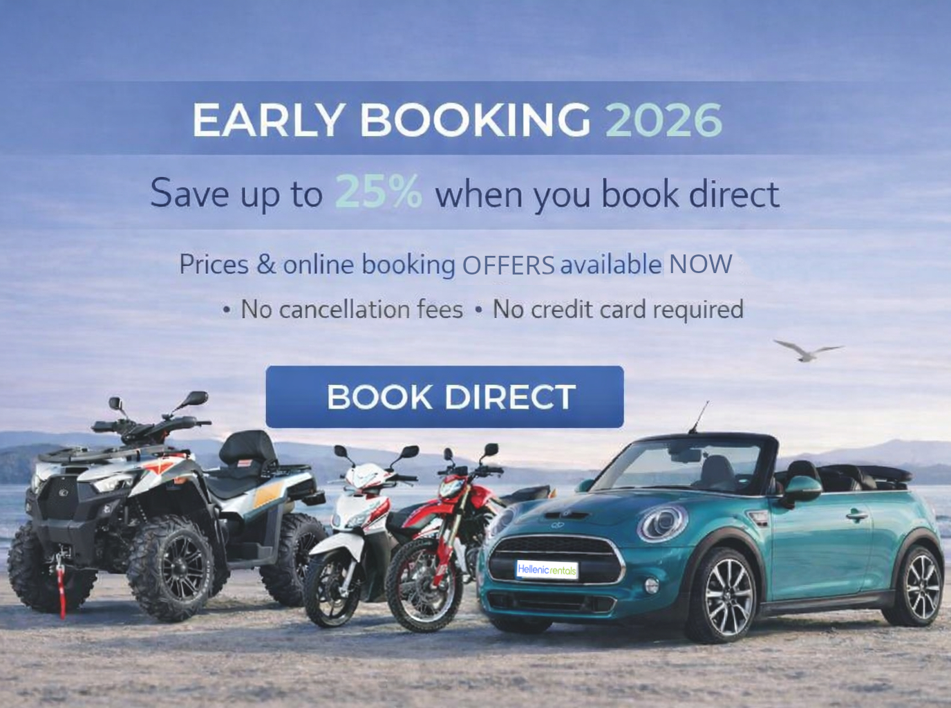 Fur reservierungen bis zum 30 September 2026:
- Mietzeitraum: 1 Februar 2026 bis 30 Oktober 2026
- Mindestmietdauer: 3 Tage